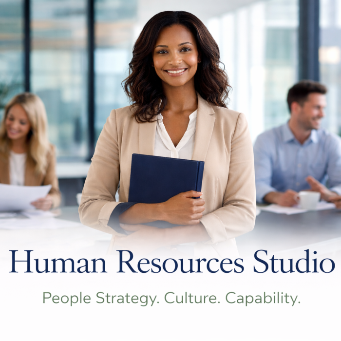 hr professionals in modern office setting